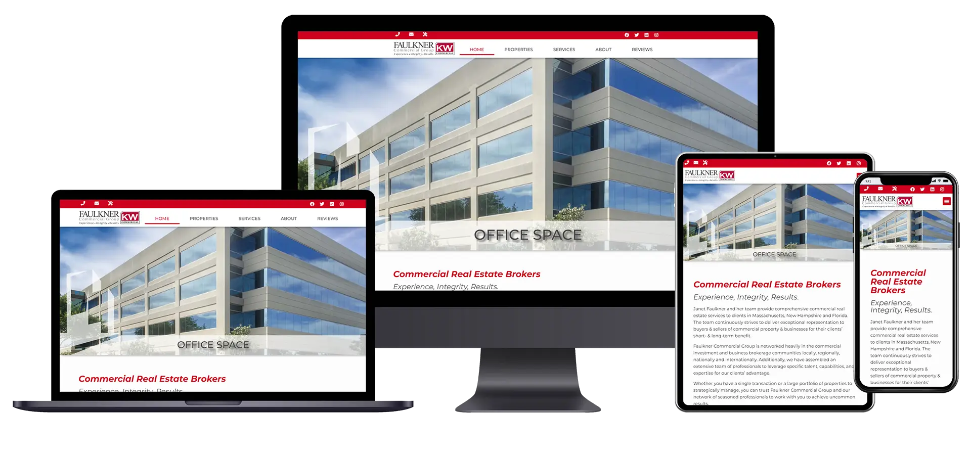 Real Estate Website by Known Digital Marketing - Tarpon Springs FL